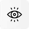 Icona visualizzazioni marketing Instagram