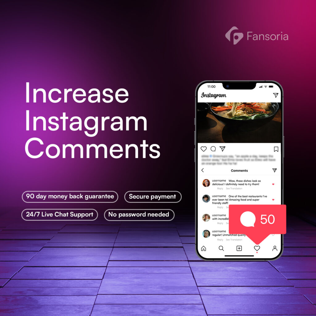 Comprare Commenti Instagram